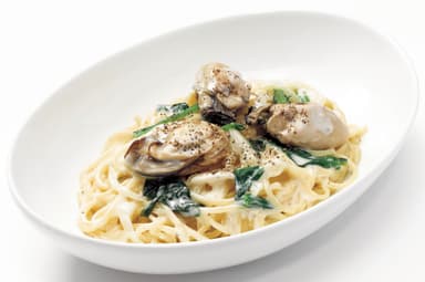 牡蠣のクリームソース