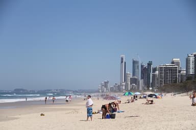 ゴールドコーストの海岸