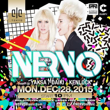 12月28日(月)出演 NERVO