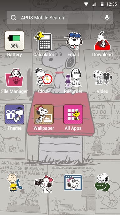 スヌーピー for APUSテーマイメージ画像