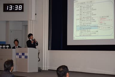 大学生によるプレゼンの様子