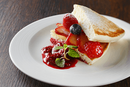2月 「自分で作る白いパンケーキ」