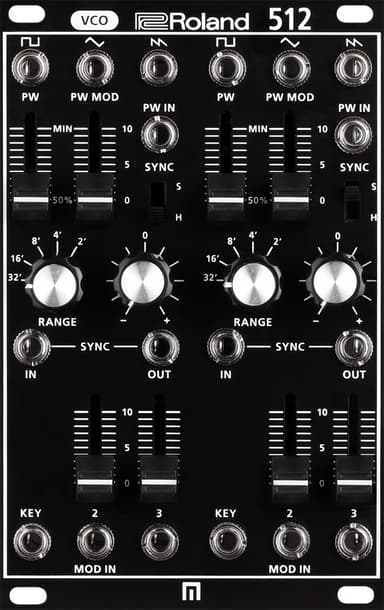 「SYSTEM-500 512 Modular VCO」(オシレーター)