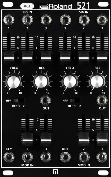 「SYSTEM-500 521 Modular VCF」(フィルター)