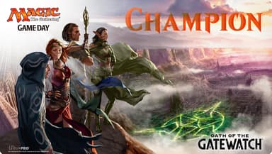 ゲームデー優勝プレイマット