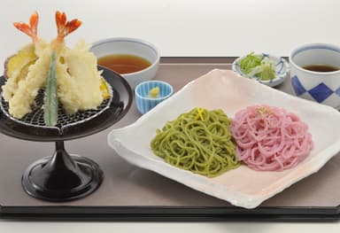 天ぷら二色そば