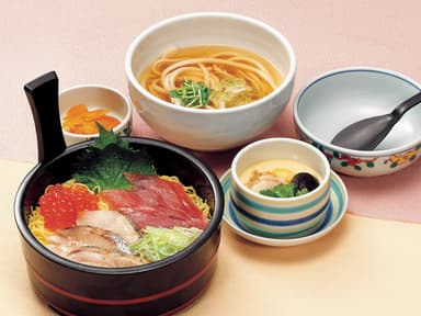 寒鰆の手桶ご飯膳