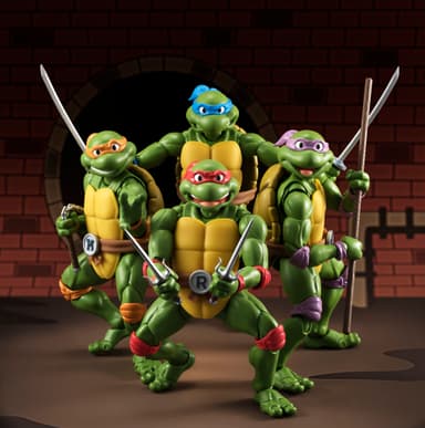 クラシック版「ミュータント タートルズ」 ※画像はイメージです。(C)2016 Viacom Overseas Holdings C.V. All Rights Reserved. Teenage Mutant Ninja Turtles,and all related titles, logos and characters are trademarks of Viacom Overseas Holdings C.V.