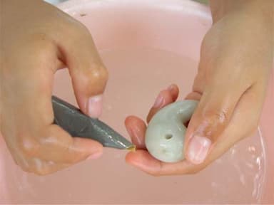 勾玉作り体験