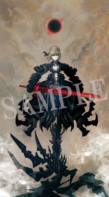 複製原画(A3変形サイズ)イメージ ※画像は実際の複製原画のデザインとは異ります