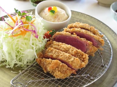 鉄板 牛ヒレかつ膳2