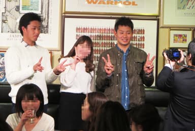 参加者との写真撮影も