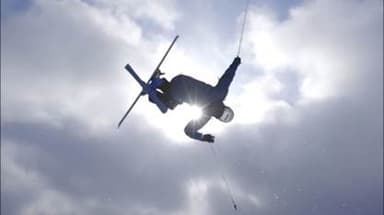 ふくしまモーグルＤチームの華麗なモーグル