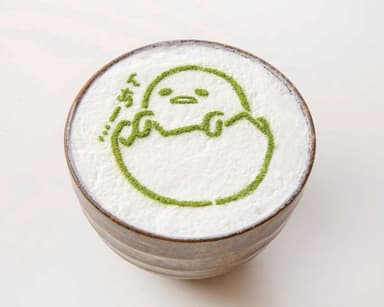 ぐでらてアート抹茶らて(HOT)