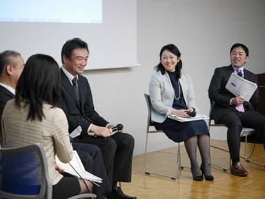 新出先生・渡辺氏も交えて盛り上がるトークセッション