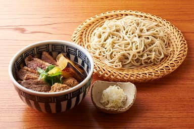鴨せいろセット
