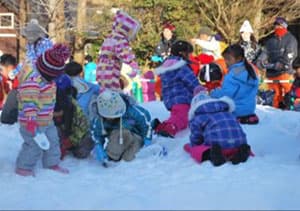 宝さがしゲーム　開催時の様子