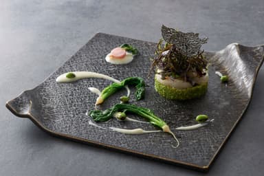 帆立貝　キヌア