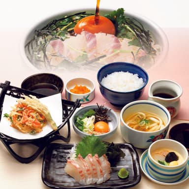 宇和島風　鯛めしご膳