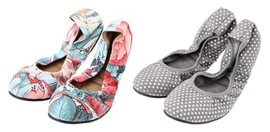 ポケッタブルバレエシューズ