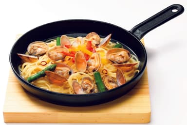 あさりのスープパスタ（塩）