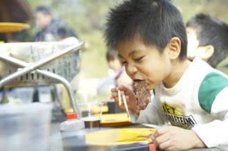 バーベキュー場 利用時の様子