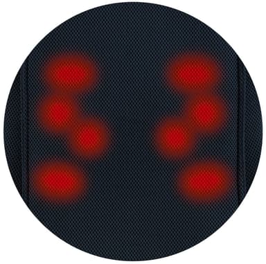 ヒーターONでLEDライト点灯