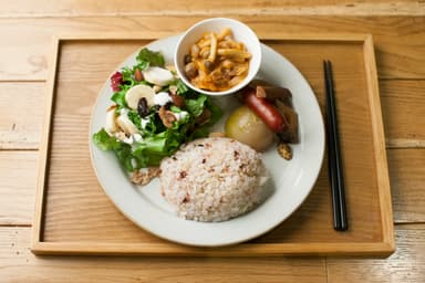 虎ノ門ヒルズカフェでのメニュー例