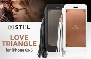 メタル＆レザーのケース