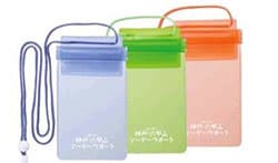 オリジナルモバイル防滴ポーチ