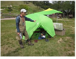 キャンプ入門　開催時の様子