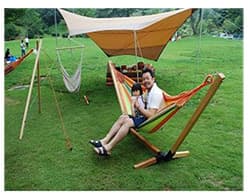 ハンモック体験　開催時の様子