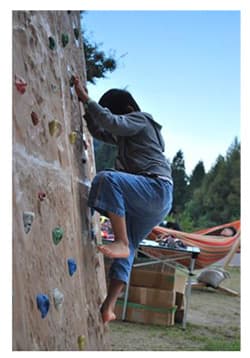 ボルダリング　開催時の様子