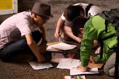 リアル脱出ゲーム　過去の公演の様子1