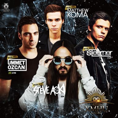 STEVE AOKI、UMMET OZCAN、MATTHEW KOMA、STEERNERなど豪華ゲストを招聘。2
