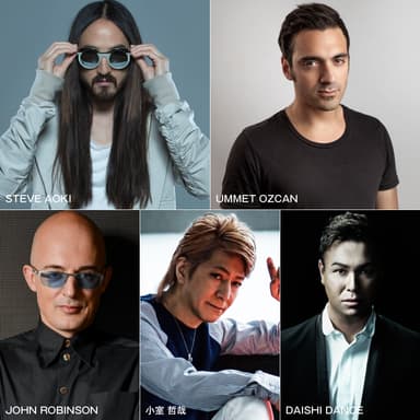 「KING∞XMHU」にSTEVE AOKI、UMMET OZCAN、JOHN ROBINSON、小室哲哉、DAISHI DANCEら続々と！