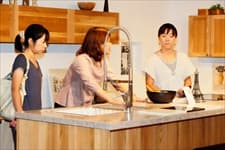キッチン収納体験