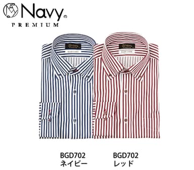 ドビーストライプシャツ(S・M・L・XL)