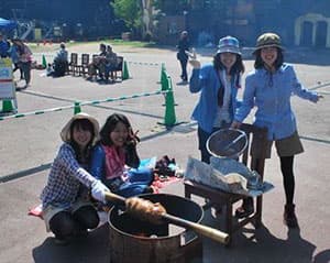 バウムクーヘン教室 開催時の様子