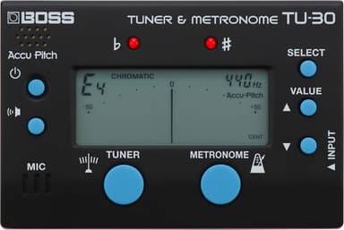チューナー＆メトロノーム 『TU-30』