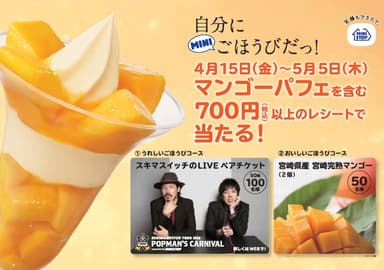 自分にMINIごほうびキャンペーン販促