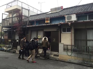 名古屋古家物件見学ツアーの様子
