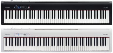 ローランドピアノ・デジタル『FP-30-BK』(ブラック)と『FP-30-WH』(ホワイト)