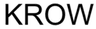 KROW株式会社のロゴ