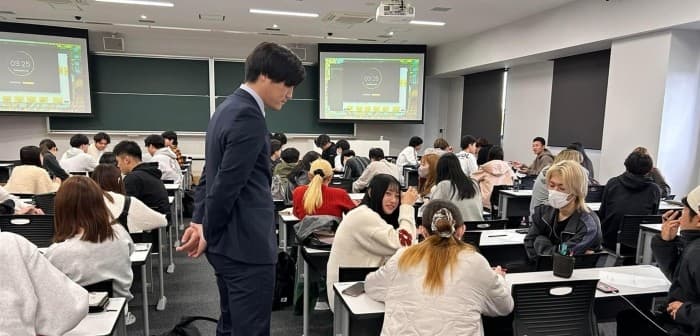 近大法学部の講義に花園近鉄ライナーズの選手が登壇 学生とともに"ラグビーの聖地"についてディスカッション