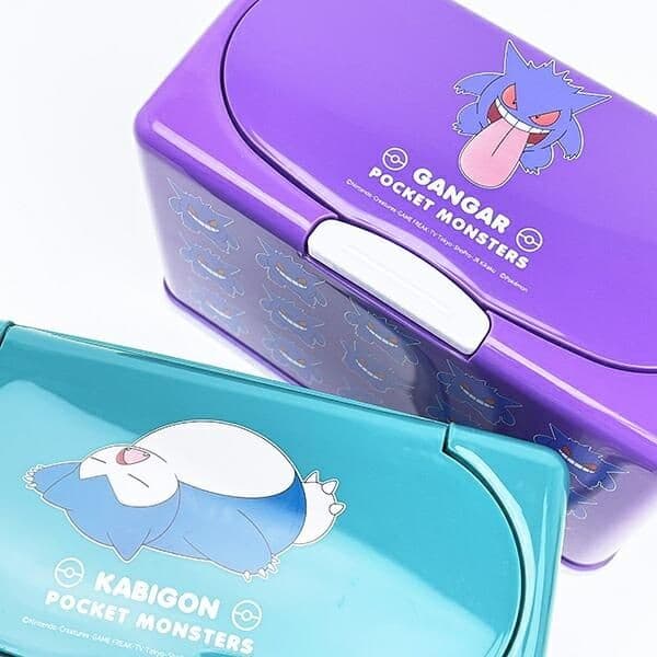 ポケモンでマスクをきれいに収納。マスクを取り出すたびに大好きなポケモンをみてテンション上がります。