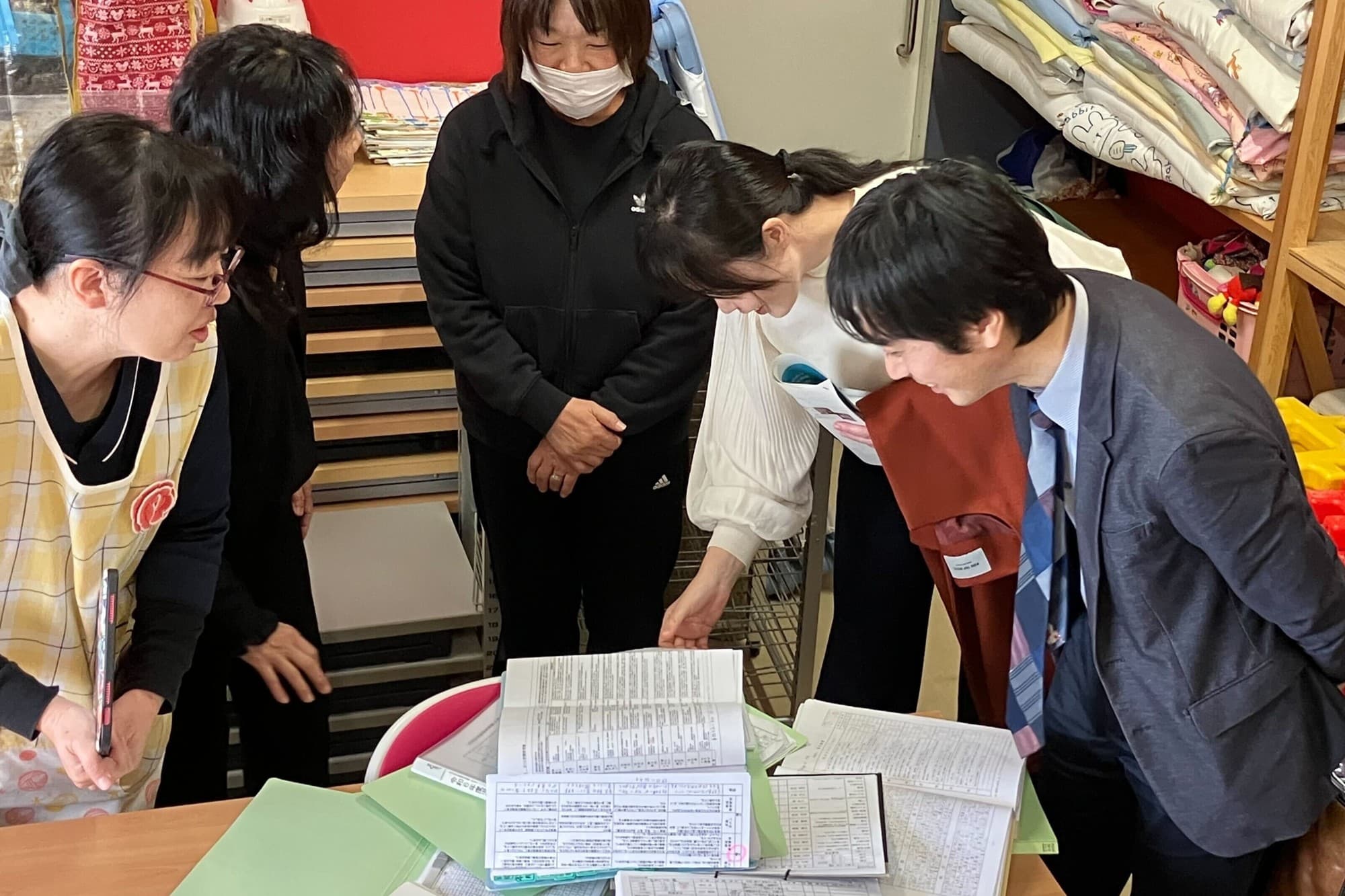 【保育ICTラボ事業】つくば市「さくら学園保育園」で、こども家庭庁 成育局保育政策課長による視察を実施