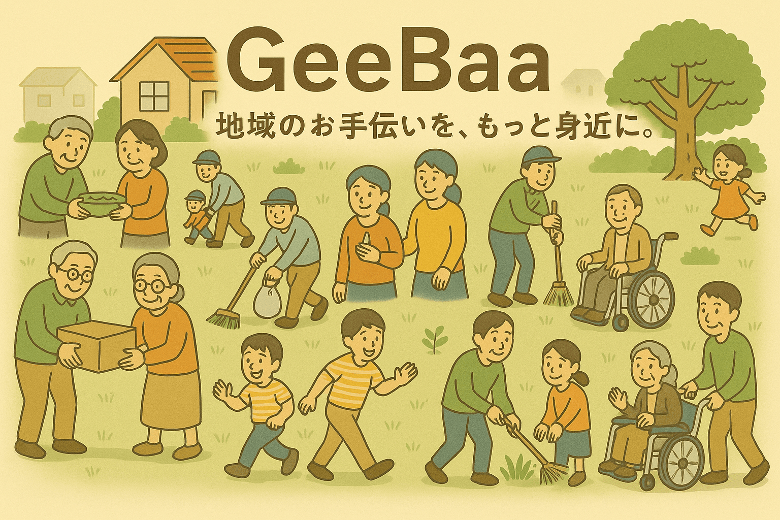 シルバー人材による出張サービス「ジーバー」杉並区荻窪でPoC開始 〜LINEで手軽に依頼可能な新しい地域共生モデル〜