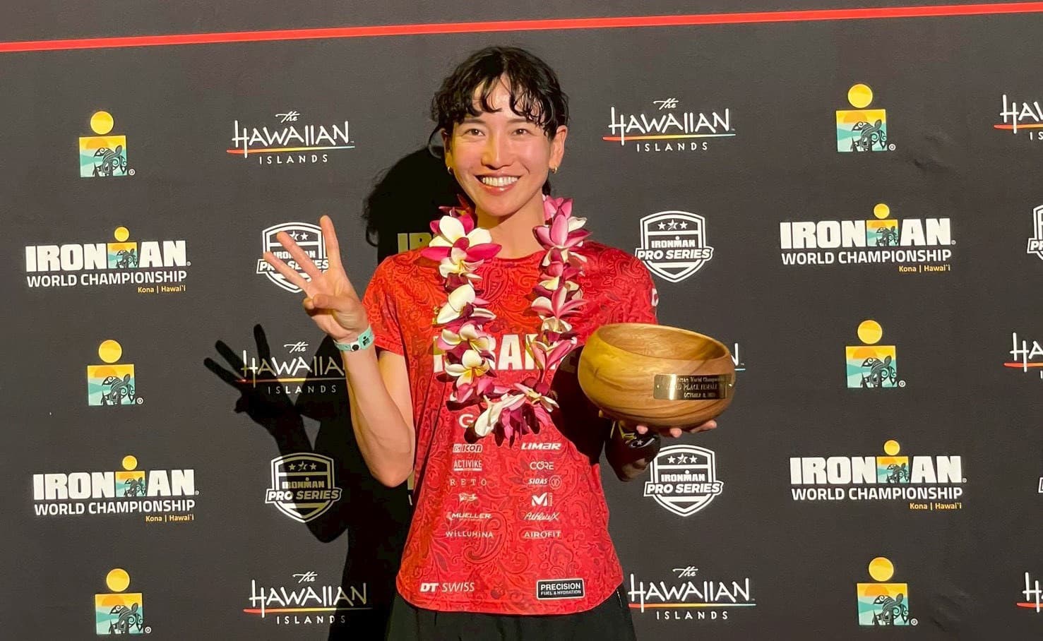 プレシジョンサポート選手である 平柳美月選手がIRONMAN世界選手権に出場して年代別3位入賞しました。
