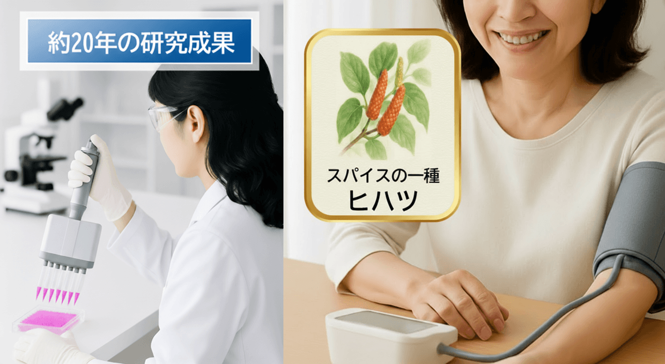大正製薬 約20年にわたるヒハツ由来ピペリンの 研究成果について、血管を専門とした学術集会で発表